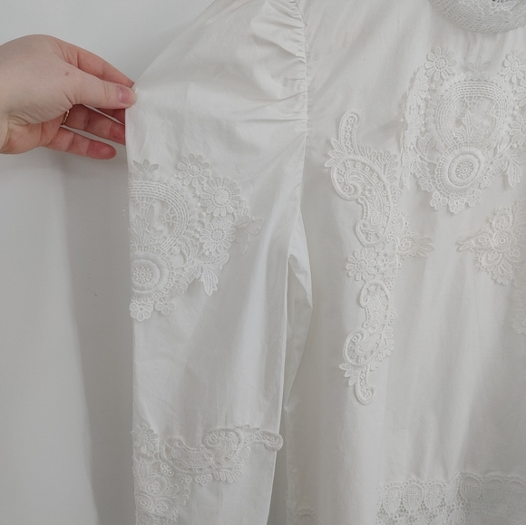 Zara | poplin blouse - Picture 4 of 7